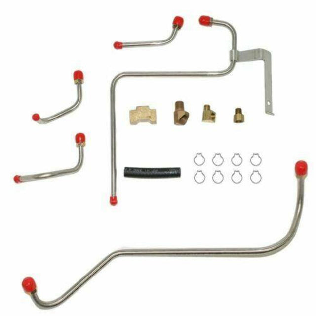 t 1967 Dodge Charger Pump to Carb Fuel Line 426 Hemi Dual Carbs 5 Line - RPC6702OM Fine Lines