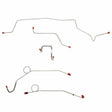 Front Brake Line Kit for 1967 Dodge Coronet stainless steel
