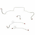 t 1967 Dodge Coronet Front Brake Line Kit Power Brakes Steel - RKT6704OM Fine Lines