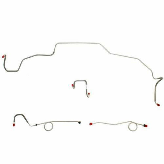 t 1967 Dodge Coronet Front Brake Line Kit Standard Brakes Steel - RKT6703OM Fine Lines