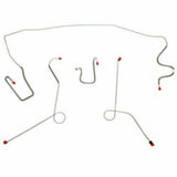 Front Brake Line Kit for 1967 Dodge Dart drum brakes stainless steel