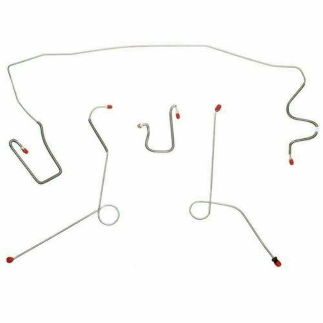 Front Brake Line Kit for 1967 Dodge Dart drum brakes stainless steel