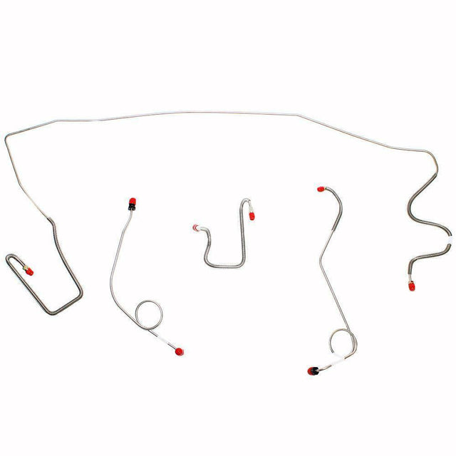 Front Brake Line Kit for 1967 Dodge Dart drum brakes stainless steel