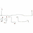 Front Brake Line Kit for 1967 Ford Fairlane drum brakes stainless steel