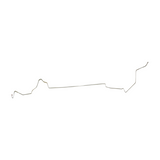 Fuel Line Kit for 1967 Ford Fairlane Hardtop stainless steel