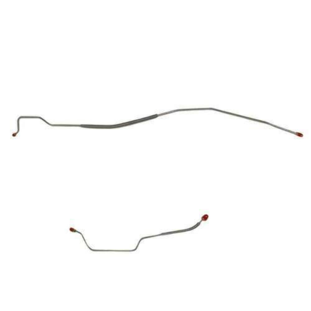 Brake Line for 1967 Ford Fairlane Rear Axle Lines with 8 Inch Axle 2 Set stainless steel
