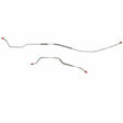 Brake Line for 1967 Ford Fairlane Rear Axle Lines with 8 Inch Axle 2 Set stainless steel