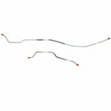 Brake Line for 1967 Ford Fairlane Rear Axle Lines with 8 Inch Axle 2 Set stainless steel