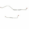 Brake Line for 1967 Ford Fairlane Rear Axle Lines with 9 Inch Rear Axle 2 Set stainless steel