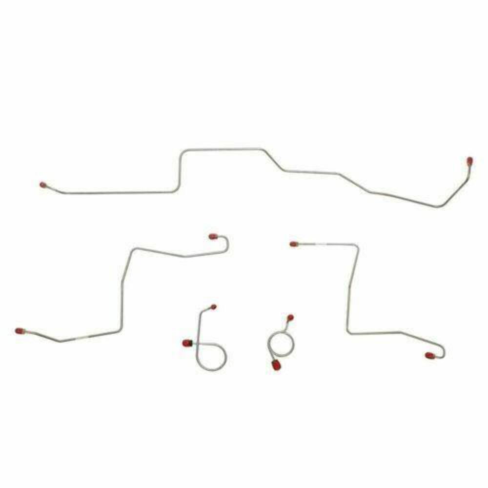Front Brake Line Kit for 1967 Ford Mustang stainless steel