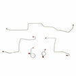 Front Brake Line Kit for 1967 Ford Mustang stainless steel