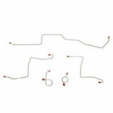 Front Brake Line Kit for 1967 Ford Mustang stainless steel