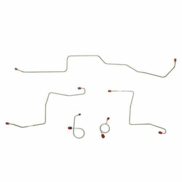 Front Brake Line Kit for 1967 Ford Mustang stainless steel