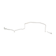 Fuel Line Kit for 1967 Ford Mustang stainless steel
