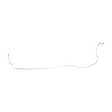 t 1967 Ford Mustang Intermediate Brake Line Front Disc Brakes Stainless ZIN6706SS Fine Lines
