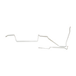 t 1967 Mercury Cougar Fuel Line Kit 2 Piece 5/16 Fuel Line Steel - ZGL6713OM Fine Lines