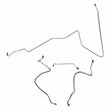 Front Brake Line Kit for 1967 Oldsmobile Cutlass drum brakes stainless steel