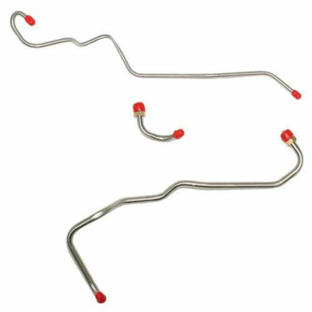 t 1967 Pontiac GTO Pump to Carburetor Fuel Line w/ 326CID V8 4BBL - PPC6703SS Fine Lines