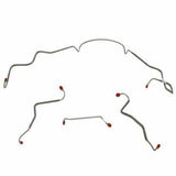 Front Brake Line Kit for 1967 Pontiac LeMans drum brakes stainless steel