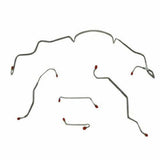 Front Brake Line Kit for 1967 Pontiac LeMans disc brakes stainless steel