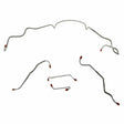 Front Brake Line Kit for 1967 Pontiac LeMans disc brakes stainless steel