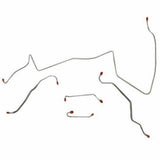 Front Brake Line Kit for 1967 Pontiac LeMans disc brakes drum brakes stainless steel