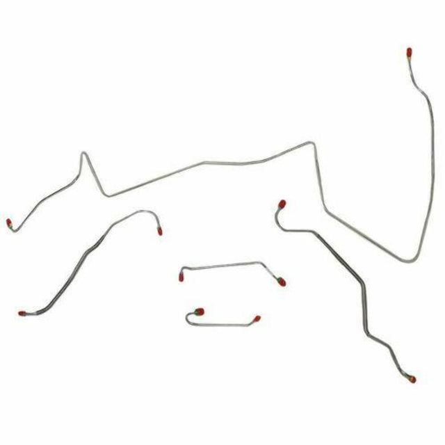 Front Brake Line Kit for 1967 Pontiac LeMans disc brakes drum brakes stainless steel