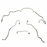 Front Brake Line Kit for 1967 Pontiac LeMans drum brakes stainless steel