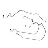 Front Brake Line Kit for 1968-1970 Chevy Chevelle disc brakes stainless steel