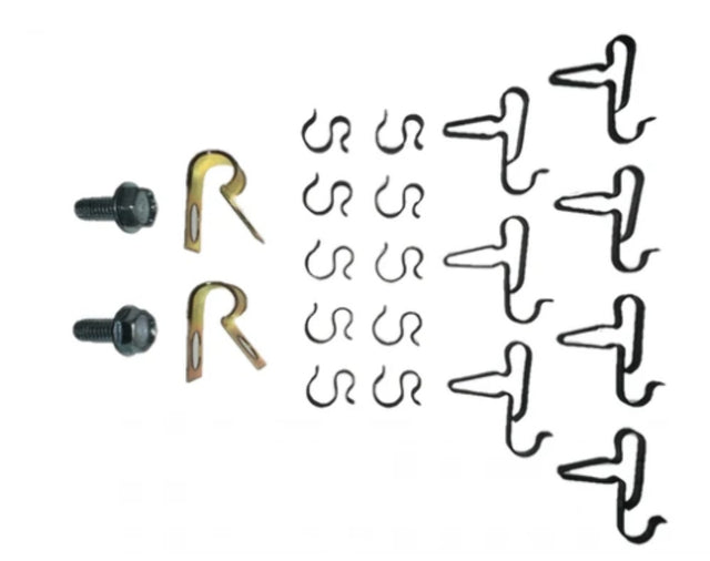 t 1968 - 1970 Chevrolet Plymouth Fuel Clips - HCK0015 Fine Lines