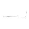 t 1968-69 Ford Fairlane Convertible Fuel Line 3/8 Tank to Pump Lines - DGL6803SS Fine Lines