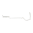 t 1968-69 Ford Ranchero Fuel Line Kit 3/8 Tank to Pump Fuel Line - DGL6804SS Fine Lines