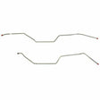 t 1968-70 AMC AMX 8cyl. Transmission Cooler Lines w/ Clamp-on Ends - JTC6701OM Fine Lines