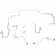 Front Brake Line Kit for 1968-1970 Dodge Coronet disc brakes stainless steel