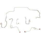 Front Brake Line Kit for 1968-1970 Dodge Coronet disc brakes stainless steel