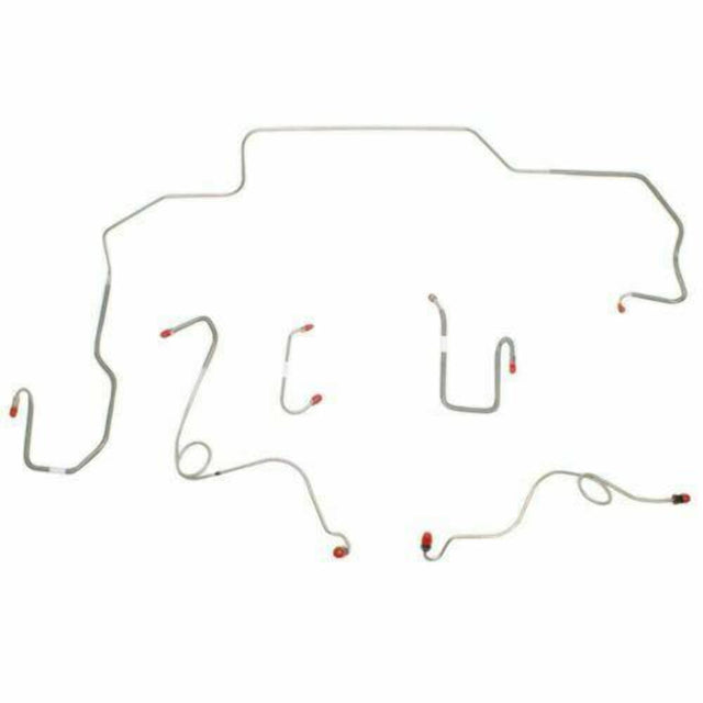 Front Brake Line Kit for 1968-1970 Dodge Coronet disc brakes stainless steel