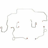 Front Brake Line Kit for 1968-1970 Dodge Coronet disc brakes stainless steel
