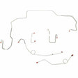 Front Brake Line Kit for 1969-1970 Dodge Coronet disc brakes stainless steel