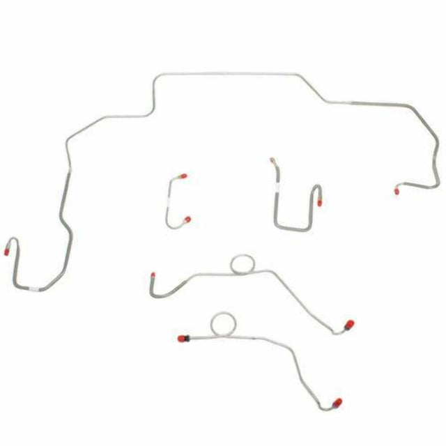 Front Brake Line Kit for 1968-1970 Dodge Coronet disc brakes stainless steel