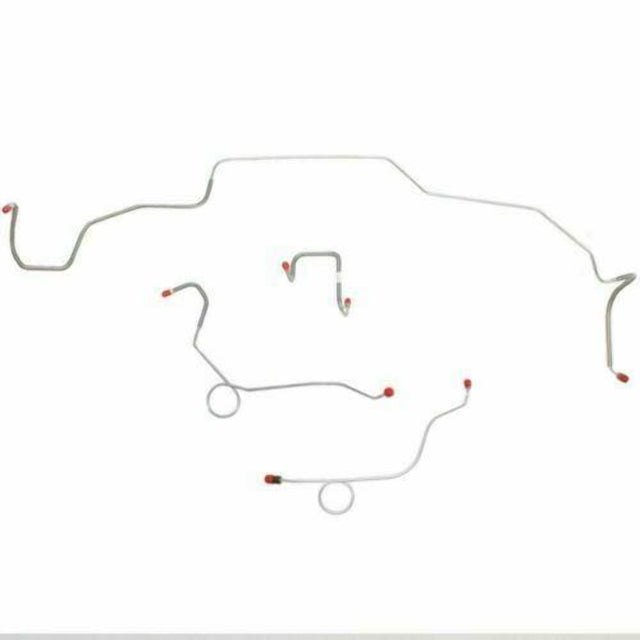 Front Brake Line Kit for 1968-1970 Dodge Coronet disc brakes stainless steel