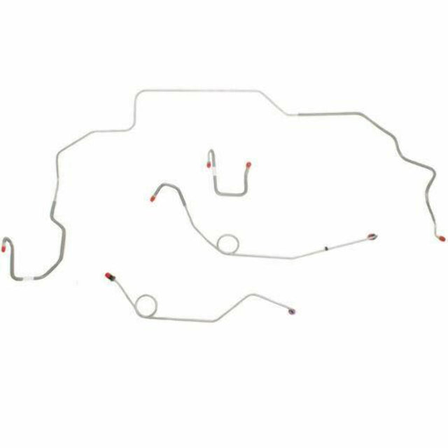 Front Brake Line Kit for 1968-1970 Dodge Coronet drum brakes stainless steel