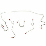 Front Brake Line Kit for 1968-1972 Dodge Dart drum brakes stainless steel