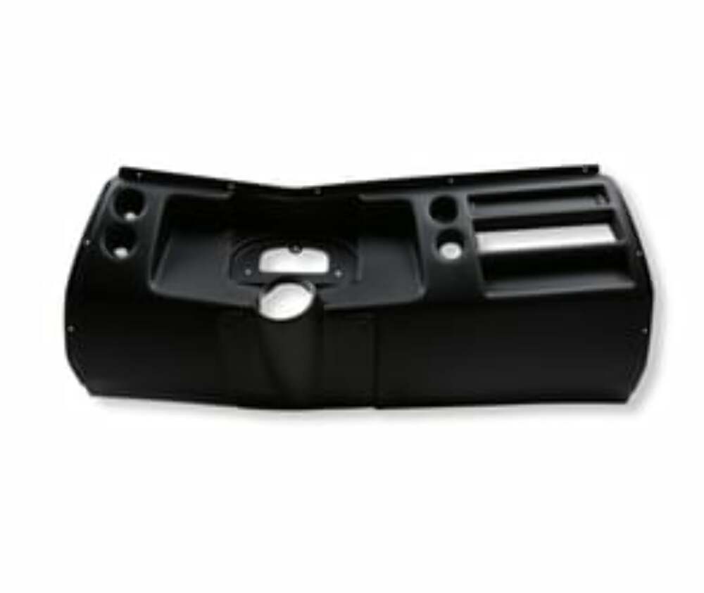 Holley EFI 1968 Chevelle 6.5L Dash Bezels for Racepak Dashes 553-414 for Chevy Chevelle black