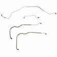 Front Brake Line Kit for 1968 Chevy Chevelle drum brakes stainless steel