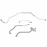 Front Brake Line Kit for 1968 Chevy Chevelle drum brakes stainless steel