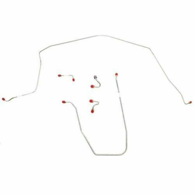 Front Brake Line Kit for 1968 Chevy Corvette stainless steel