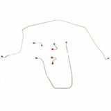 t 1968 Chevrolet Corvette Front Brake Line Kit 5 Piece Power Brakes - VKT6802SS Fine Lines