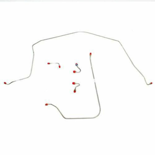 Front Brake Line Kit for 1968 Chevy Corvette stainless steel