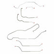 Complete Brake Line Kit for 1968 Chevy Malibu w/ Power drum brakes stainless steel