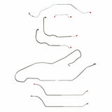 Complete Brake Line Kit for 1968 Chevy Malibu w/ Power drum brakes stainless steel
